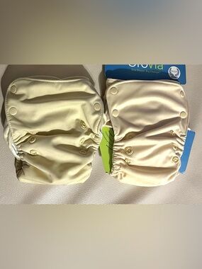 NEW Grovia Organic Cotton AIO Cloth Diaper